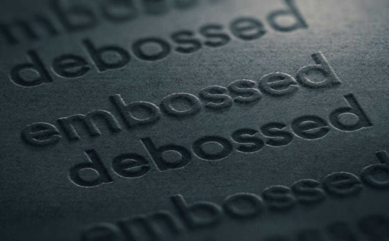 The Difference Between Embossed and Debossed Leather Patches