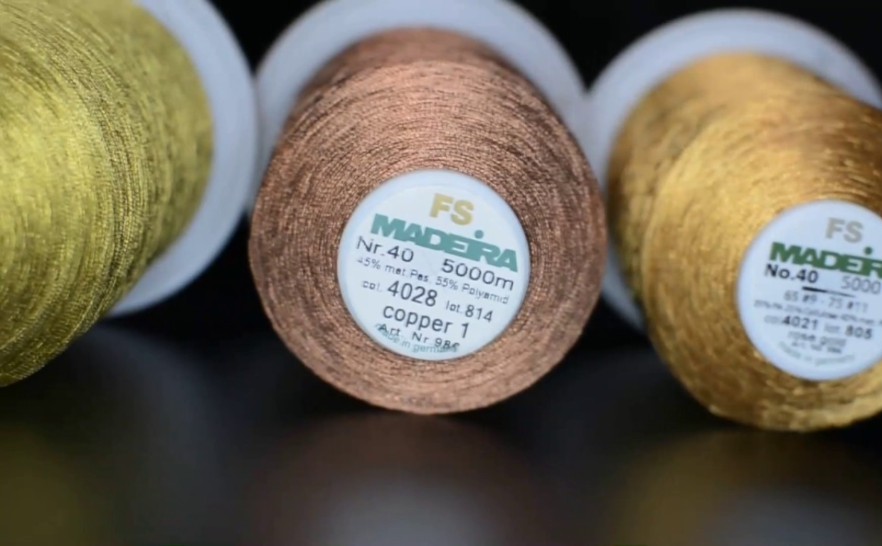 The Best Metallic Threads for High-Quality Embroidery Results